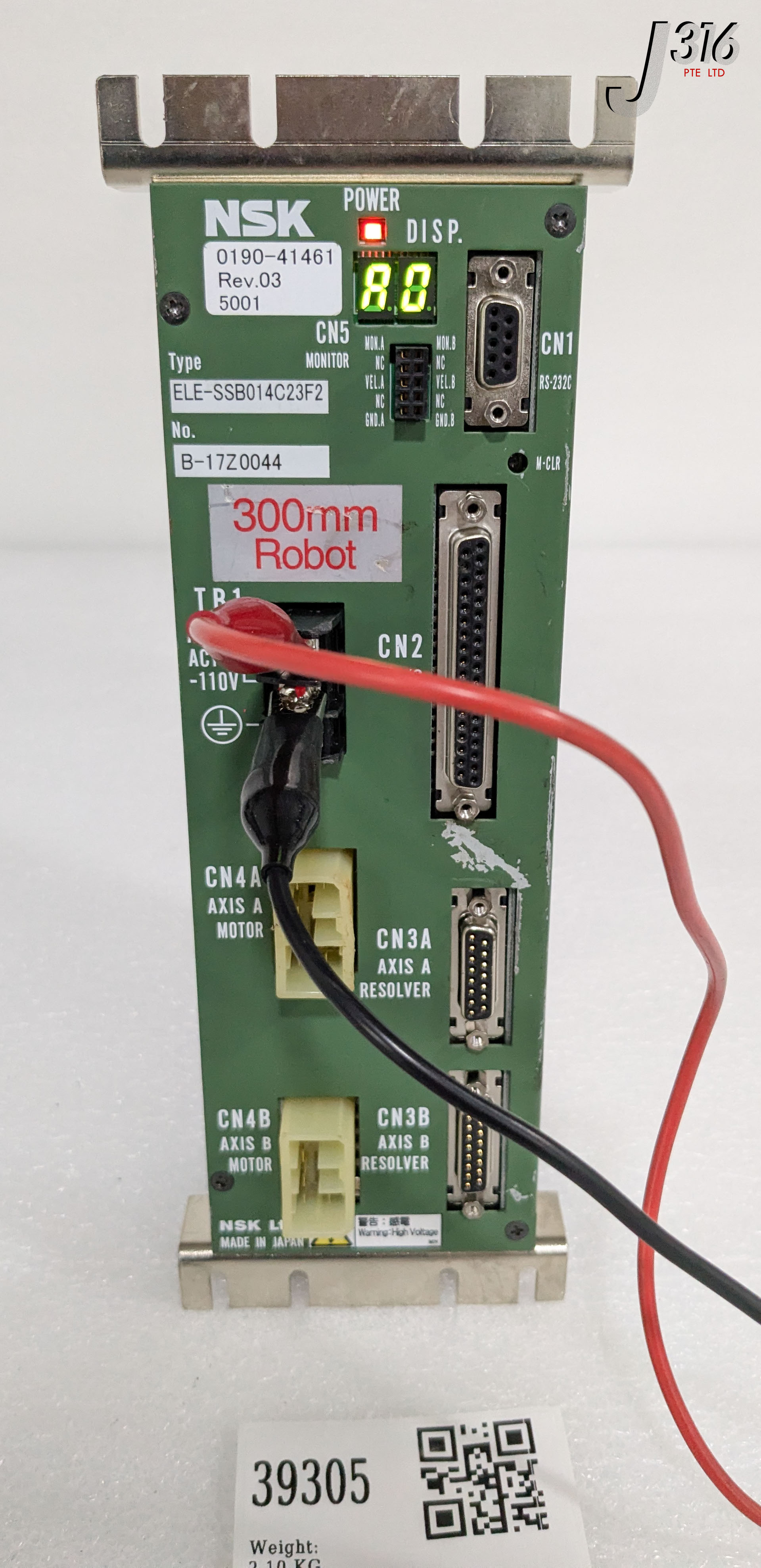 39305 NSK ROBOT SERVO DRIVE, 0190-41461 ELE-SSB014C23F2 | eBay
